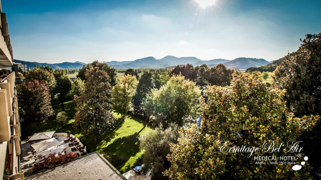 ermitage bel air, a medical hotel overlooking the hills in italy, great for vegan resorts all-inclusive