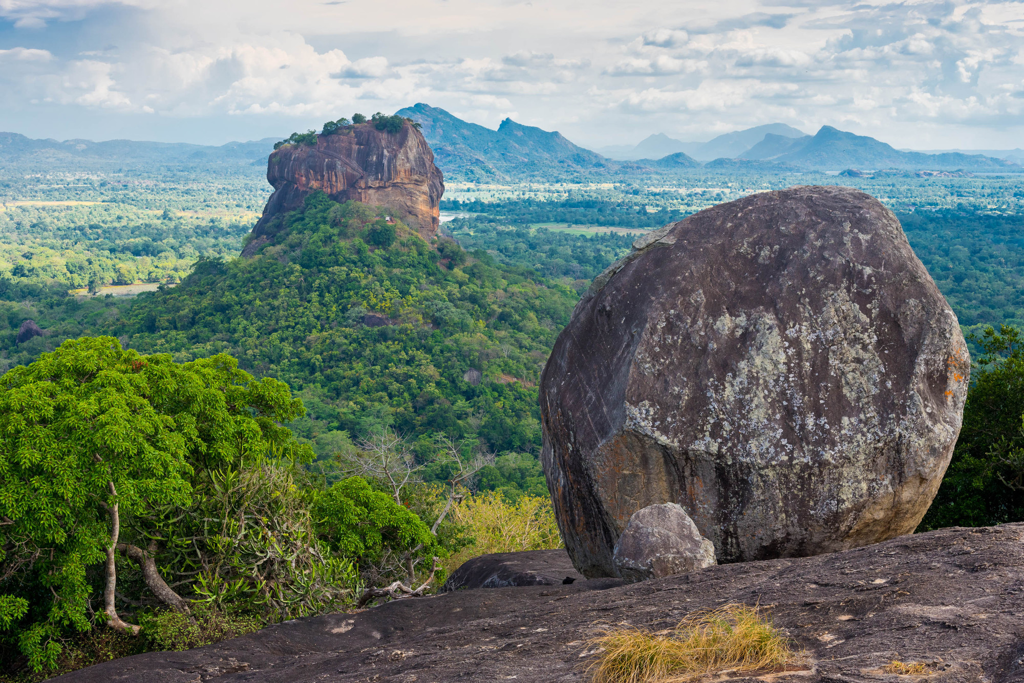 7 Reasons Why Holidaying in Sri Lanka Saves You Money - SpaDreams. Sigiriya Lion Rock fortress and landscape in Sri Lanka. 7 Reasons Why Holidaying in Sri Lanka Saves You Money - SpaDreams