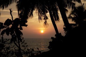 Sunset at the retreat