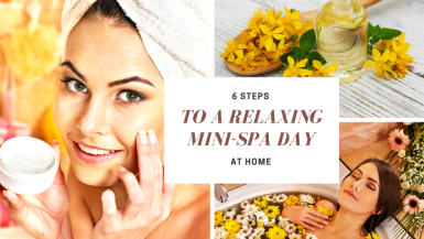 6 Steps to a Relaxing Mini-Spa Day Blog Cover