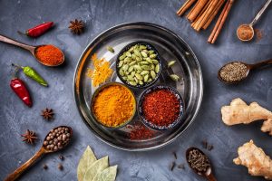 Variety of Ayurvedic Spices