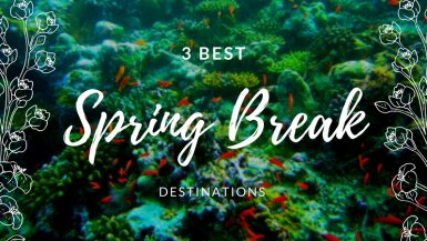 3 best spring break destinations