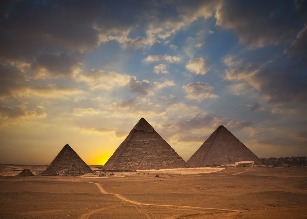 The pyramids of egypt, one of the best spring break destinations