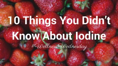 10 things you didn't know about Iodine header image - strawberries
