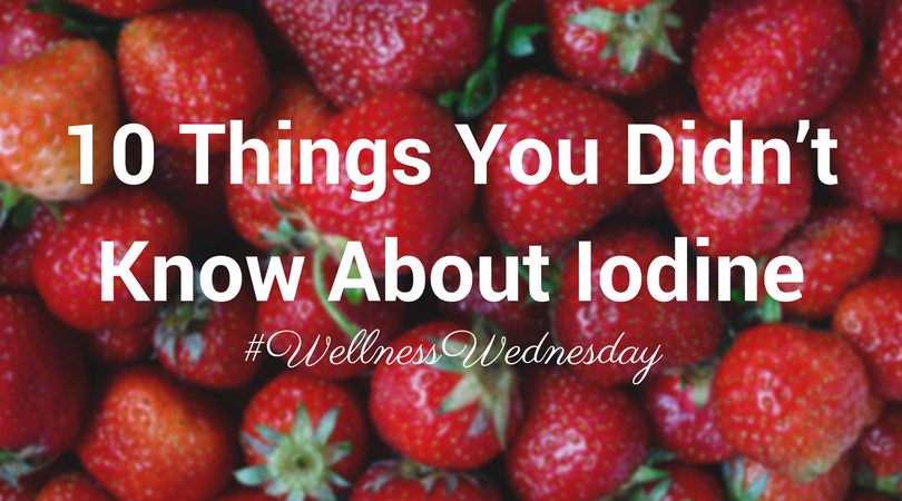 10 things you didn't know about Iodine header image - strawberries