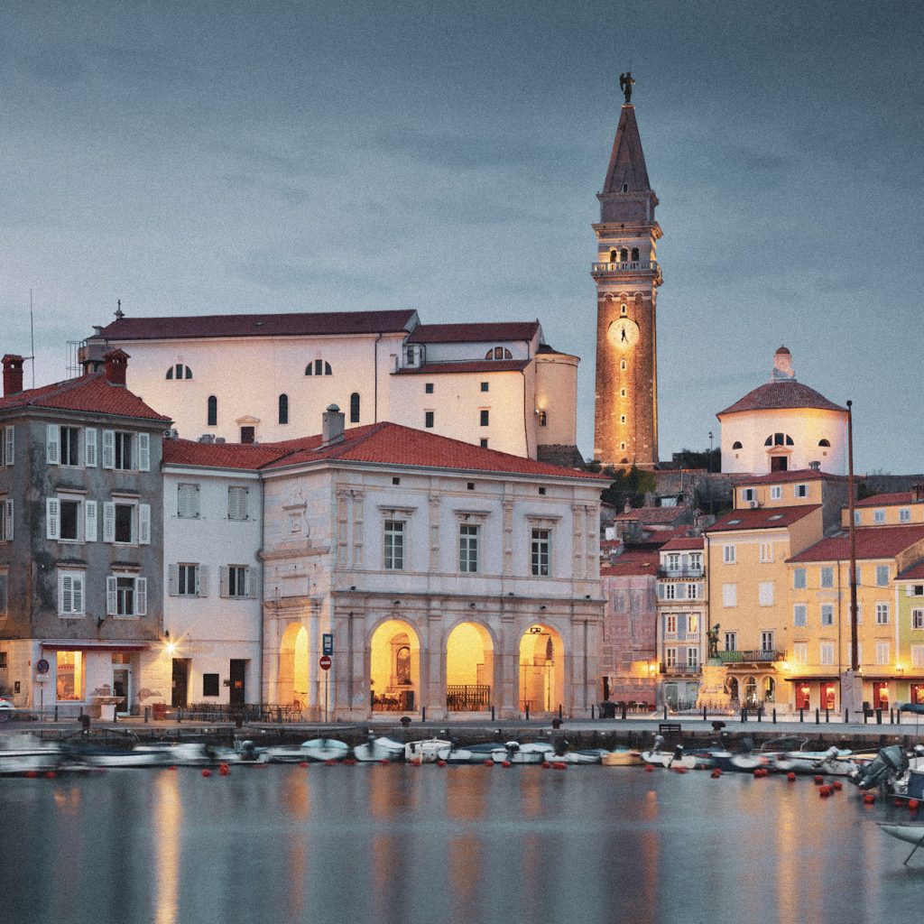 Piran is one of the most beautiful cities in the Mediterranean, Slovenia.