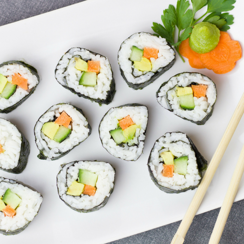 sushi-  a natural source of iodine