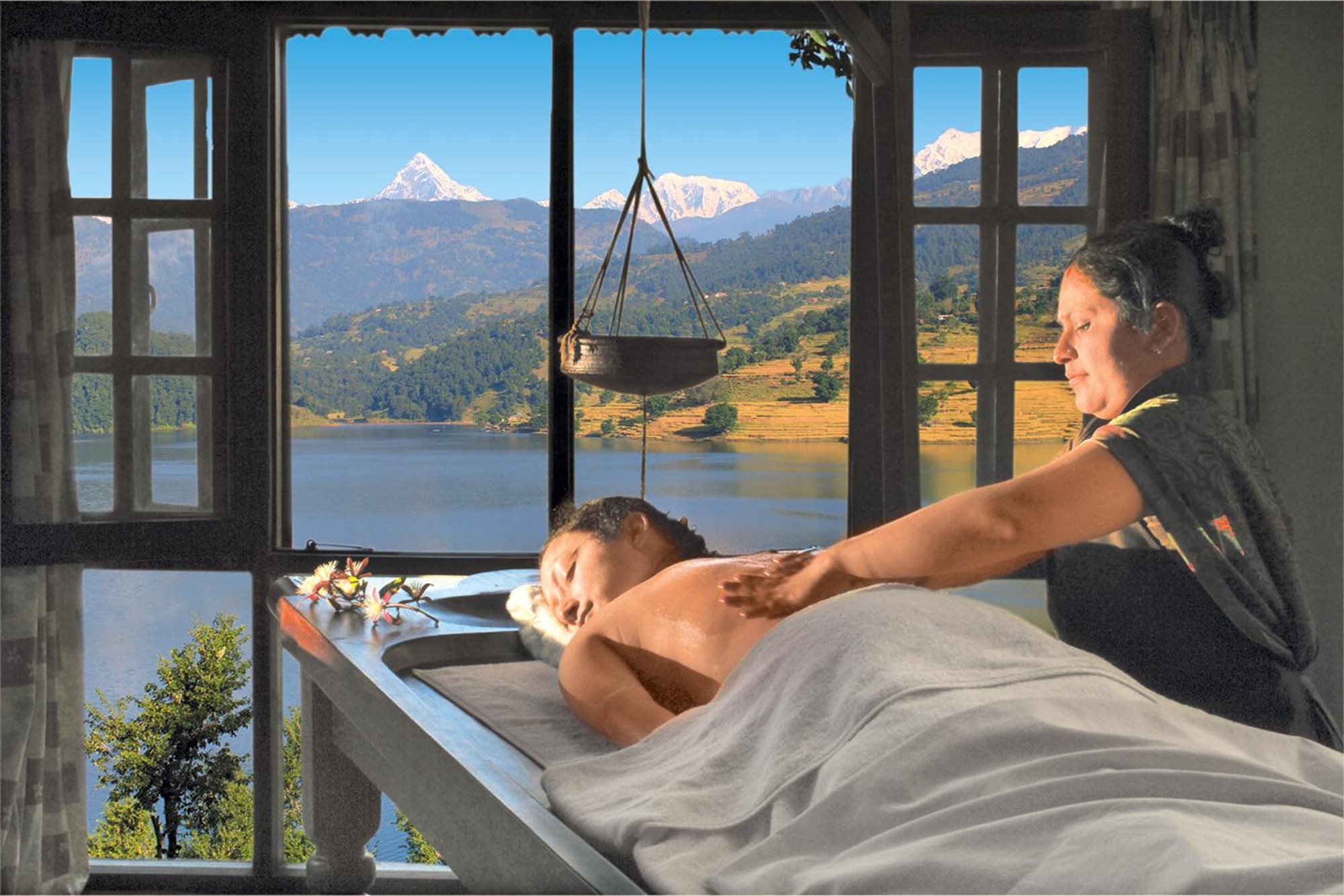 ayurveda and yoga retreat nepal spadreams