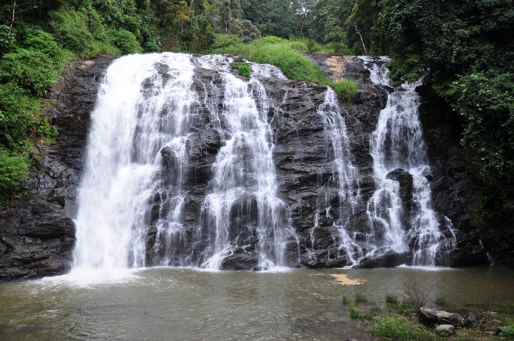 Abbey Falls in Kodagu, Karnataka, India.